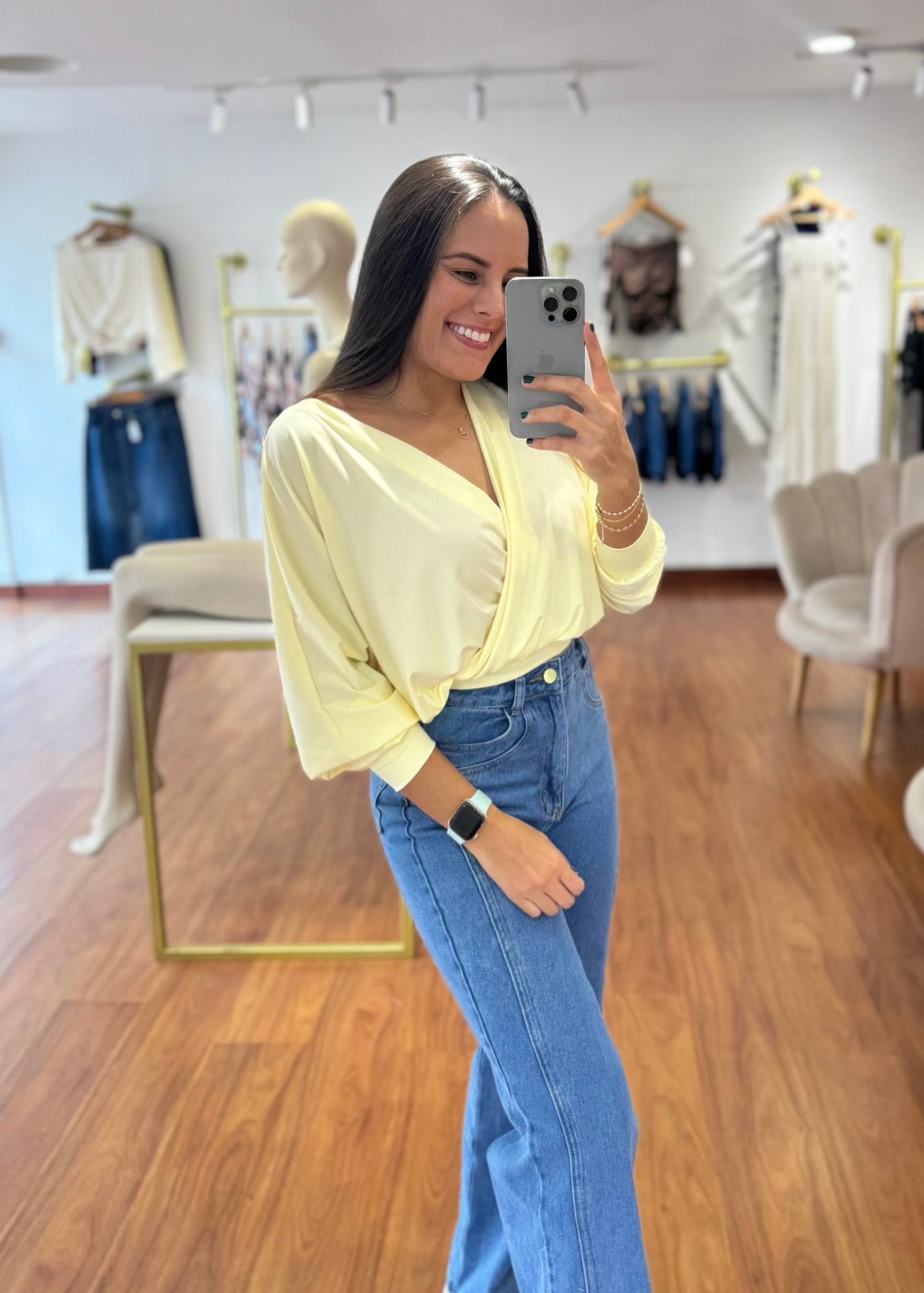 Blusa Samy amarillo