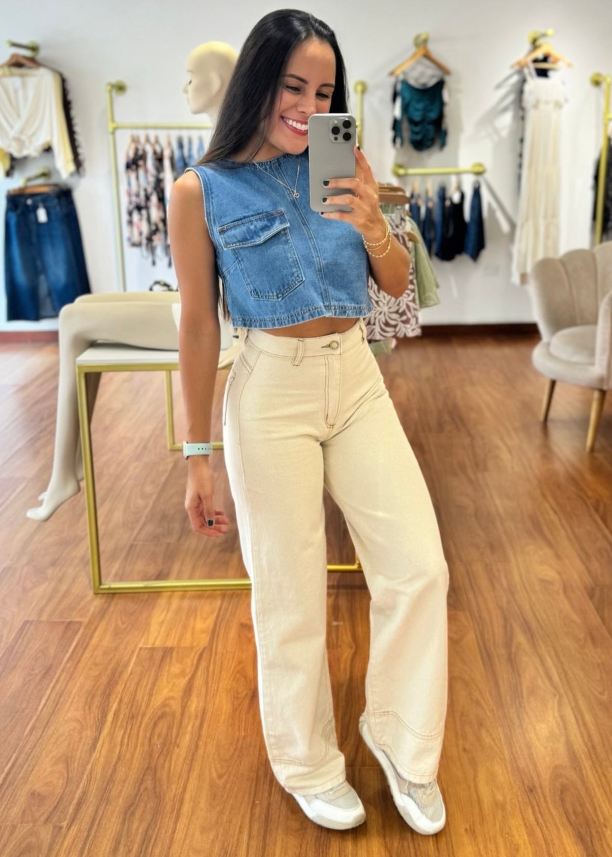 Jean Chicago crema