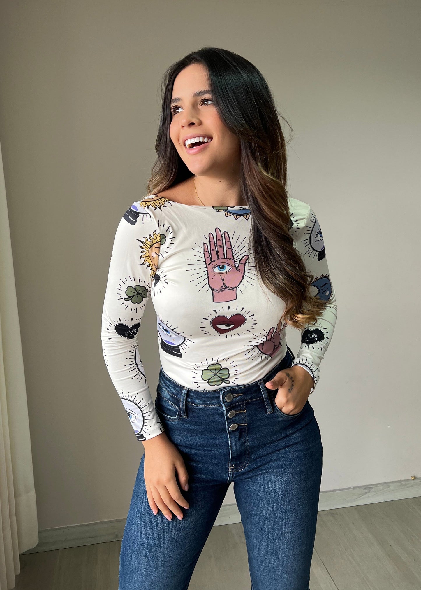 Body Londres marfil