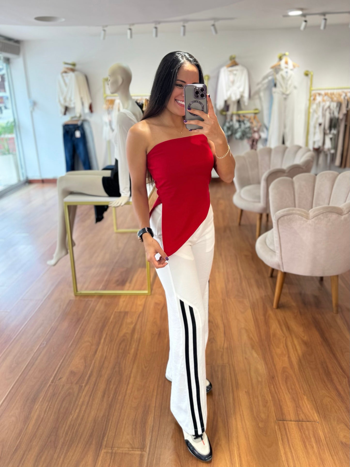 Blusa Missy roja