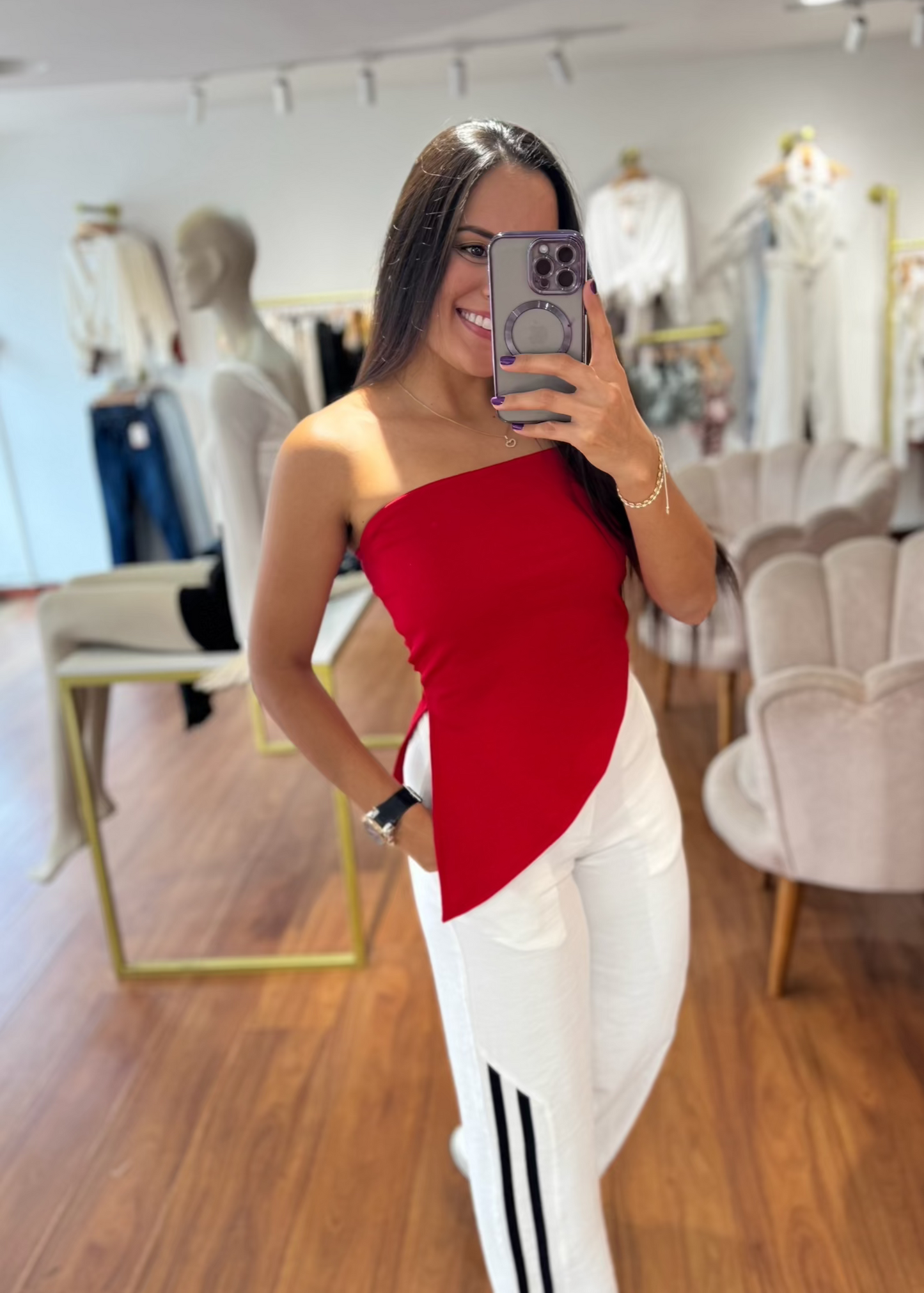 Blusa Missy roja
