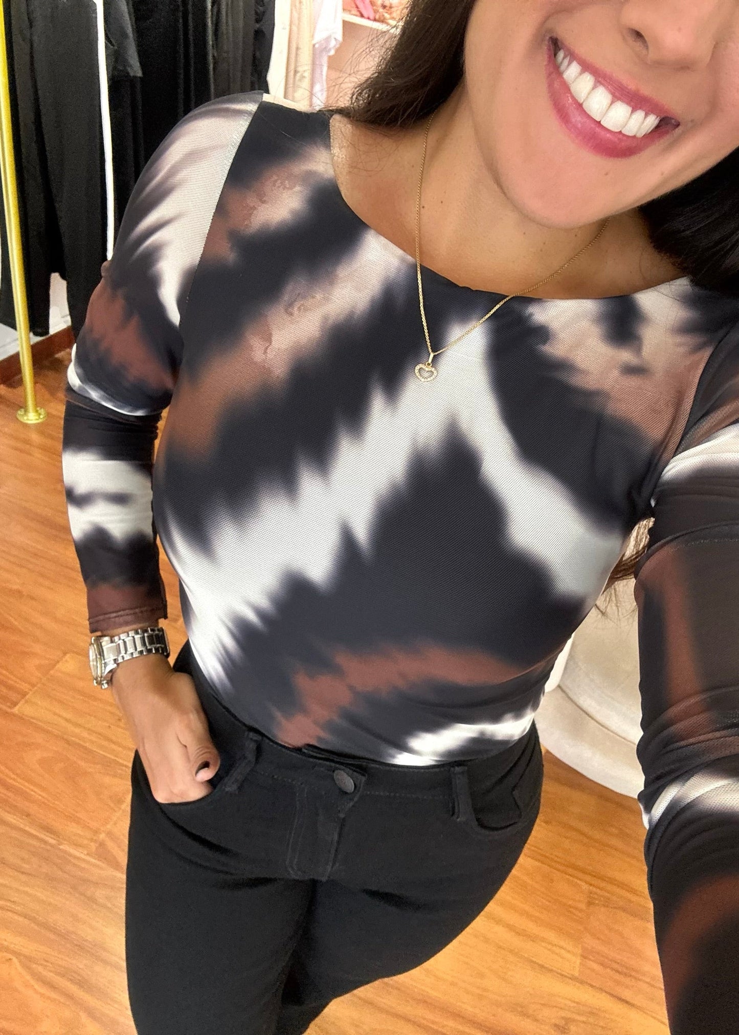 Body Verona cafe/negro