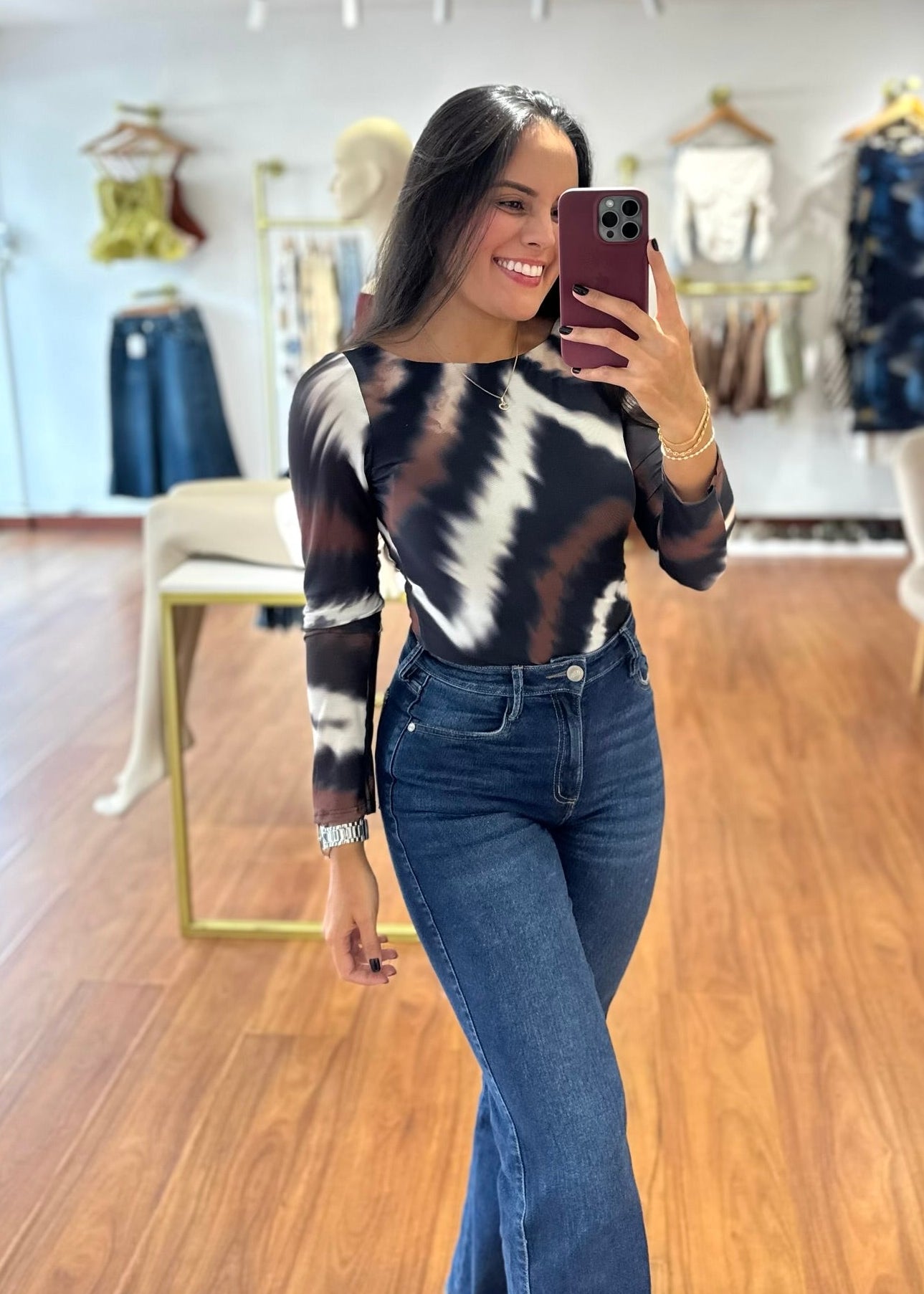 Body Verona cafe/negro