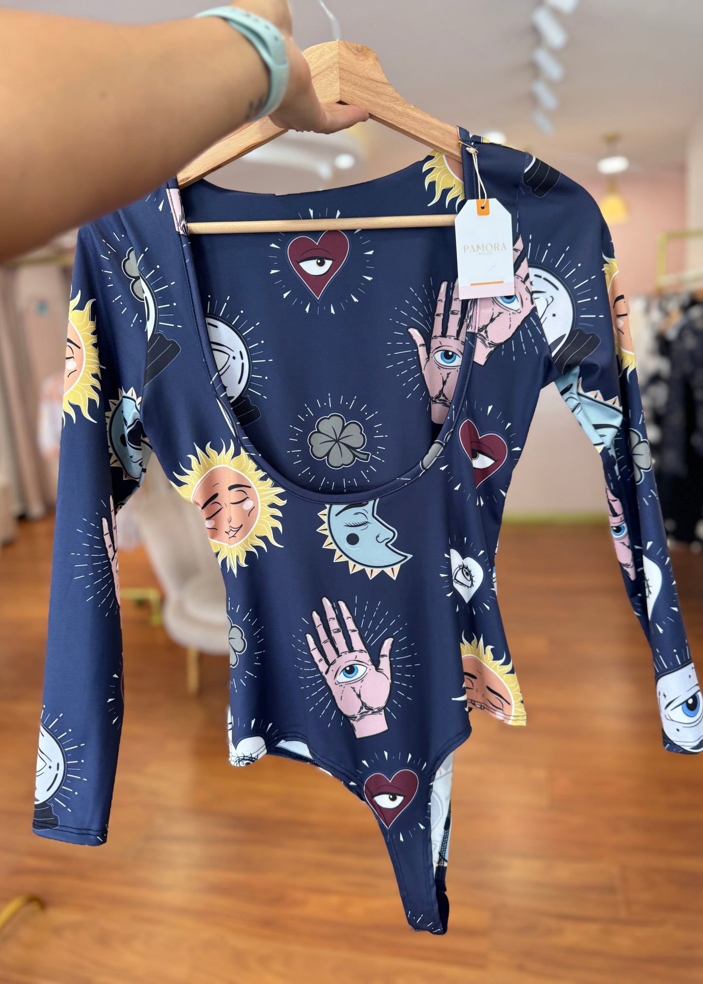 Body Londres azul osc