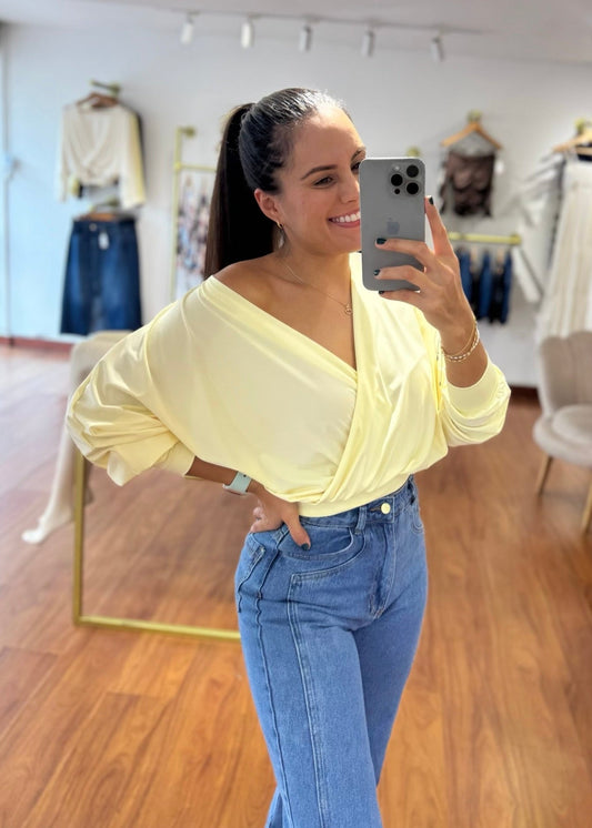 Blusa Samy amarillo