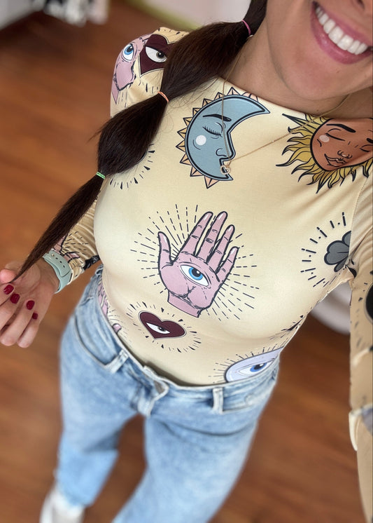 Body Londres amarillo