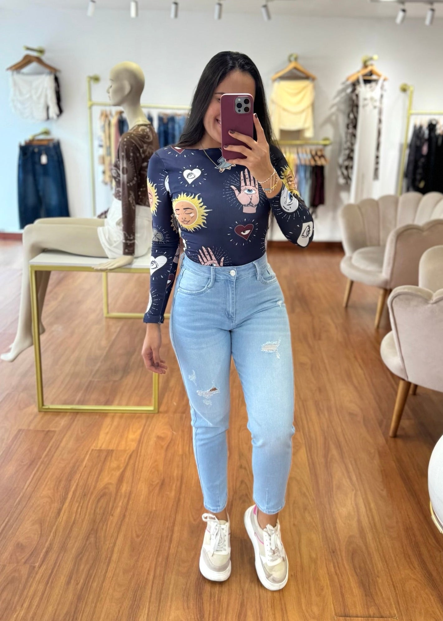 Body Londres azul osc