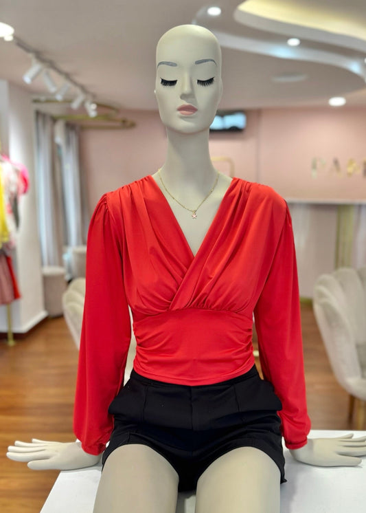 Blusa Tiffany roja
