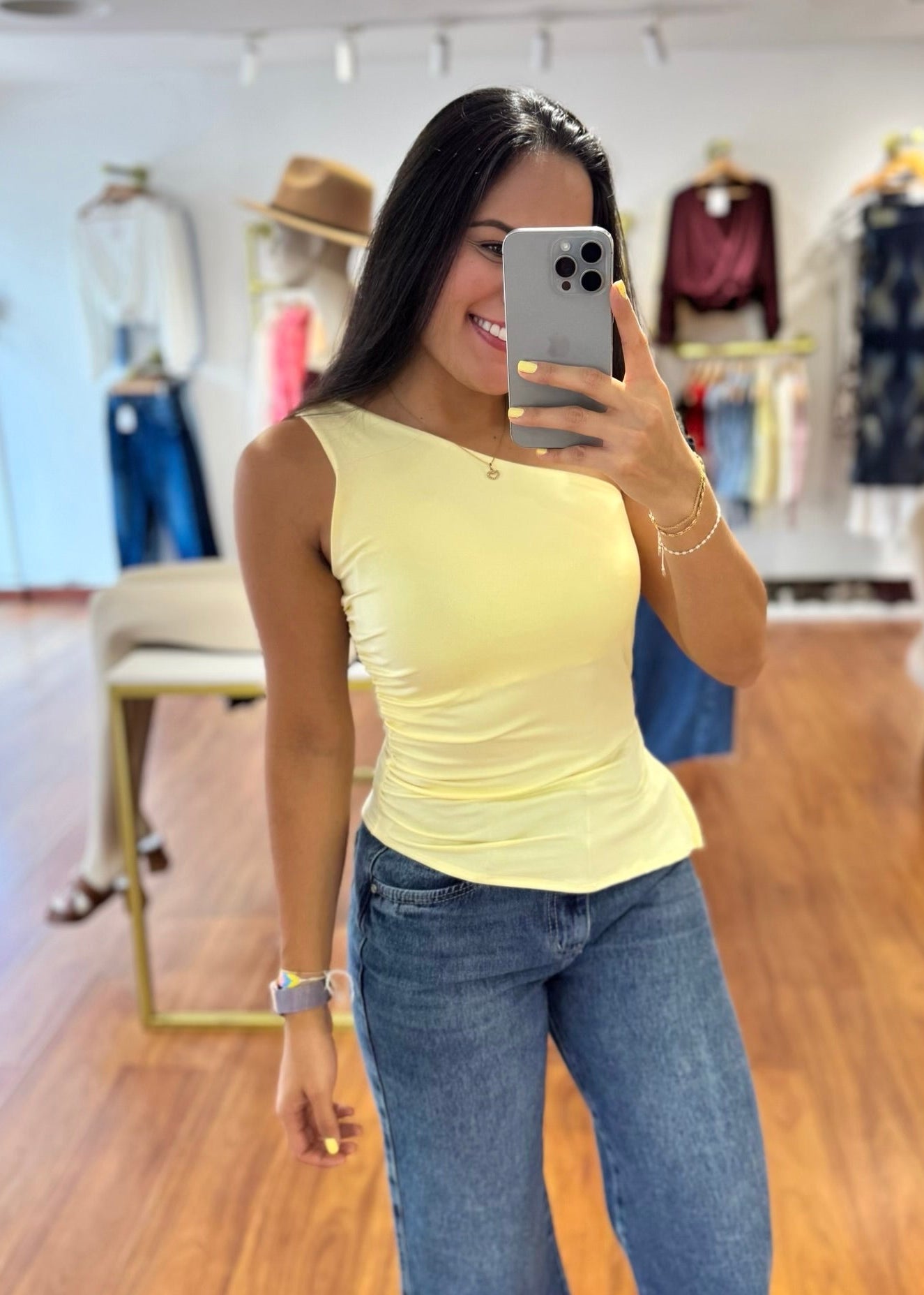 Blusa Maite amarilla