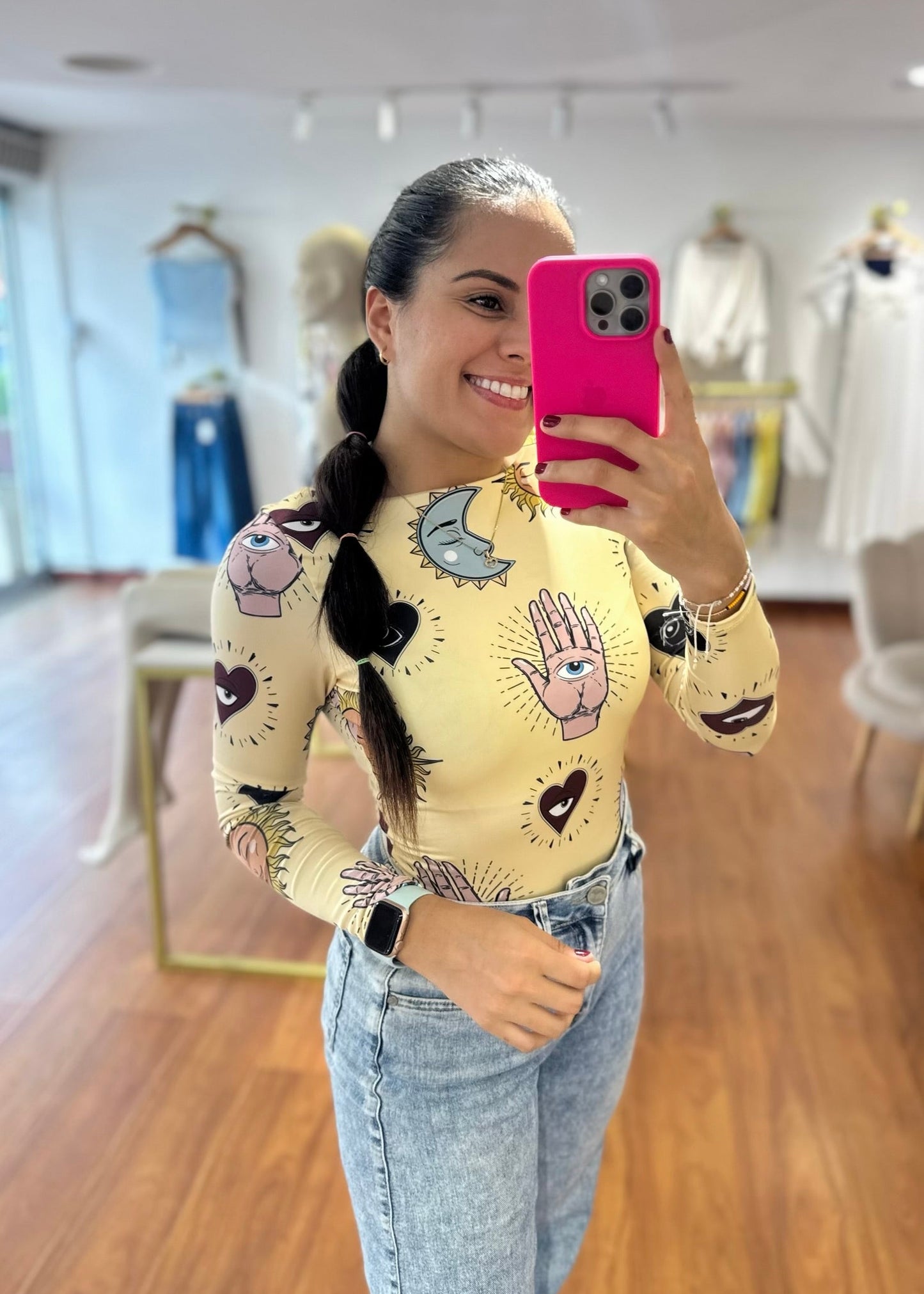 Body Londres amarillo