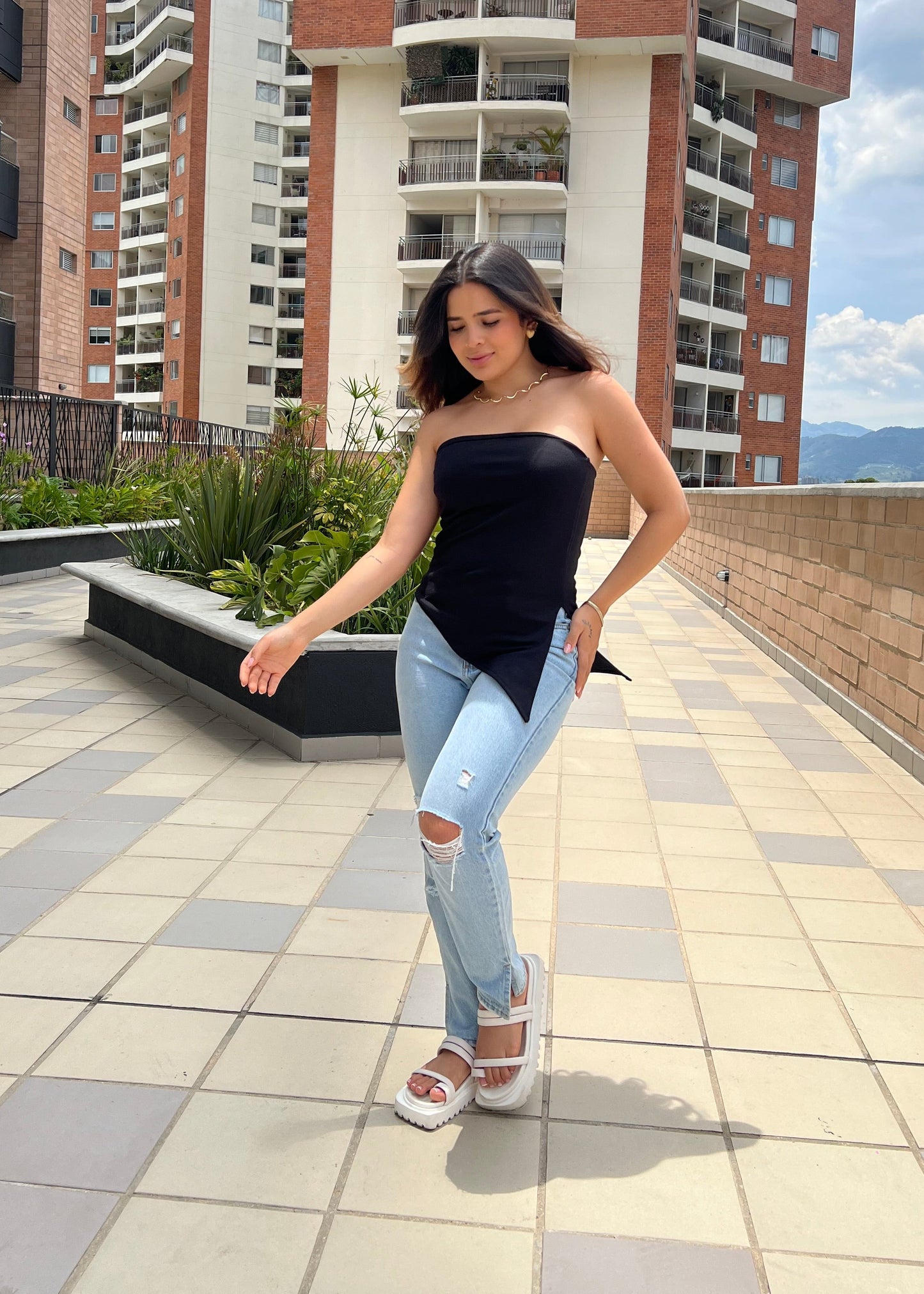 Blusa Missy negra