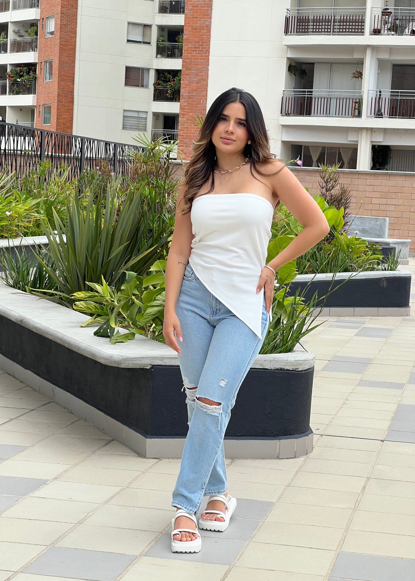 Blusa Missy blanca