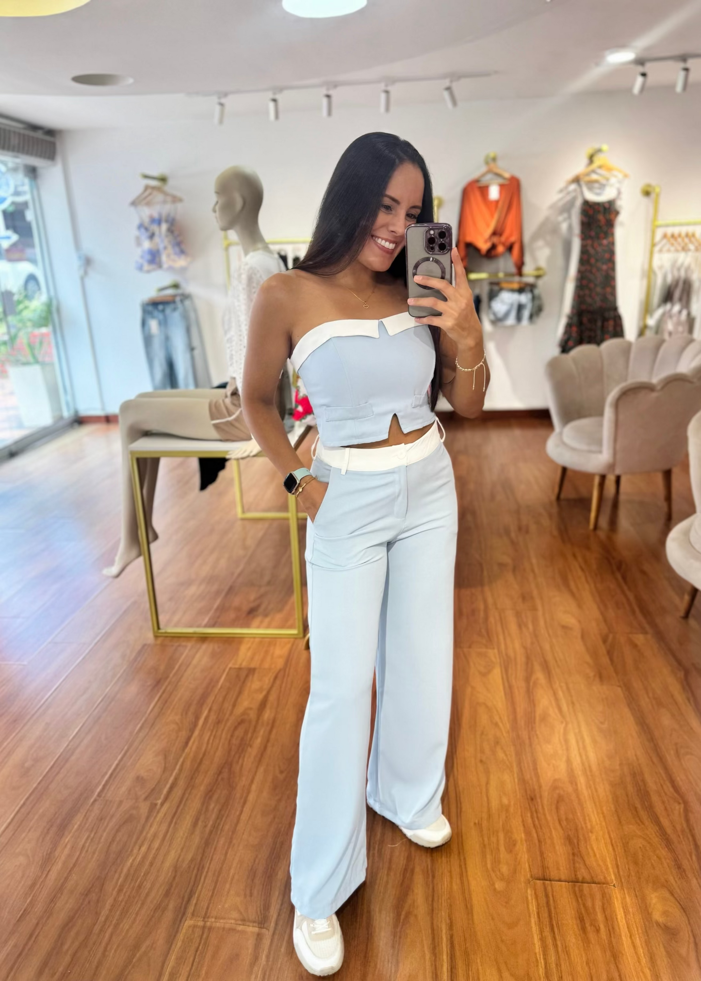 Set Frida celeste
