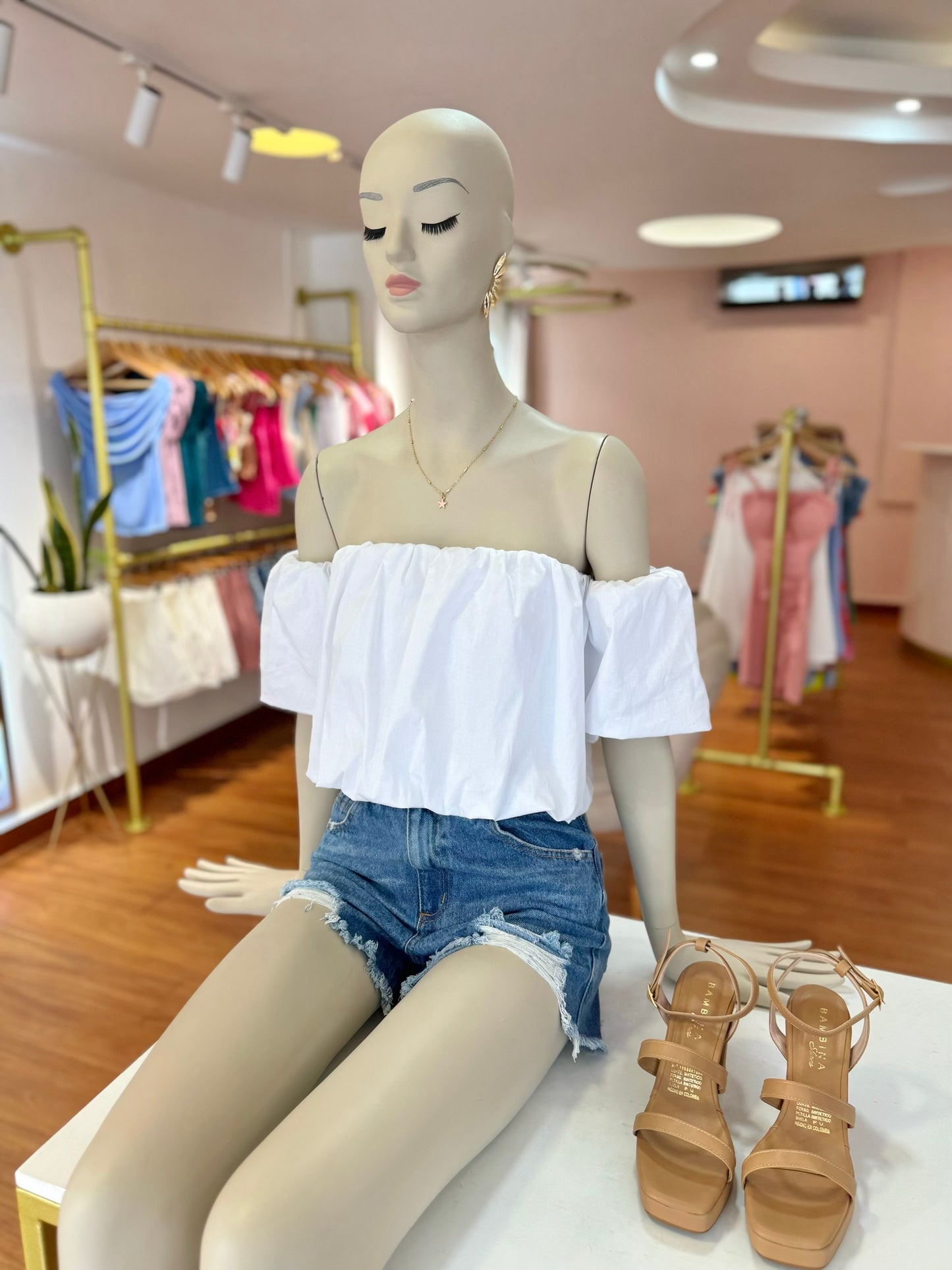 Blusa Lourdes blanca