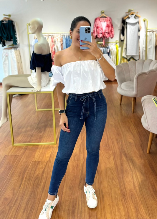 Blusa Lourdes blanca